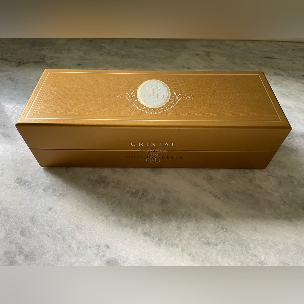2002 Cristal Champagne Box Louis Roederer